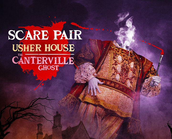 Scare Pair: Usher House & The Canterville Ghost image